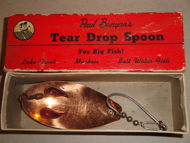Vintage Flash Eye Spoon - Paul Bunyan Bait Co.